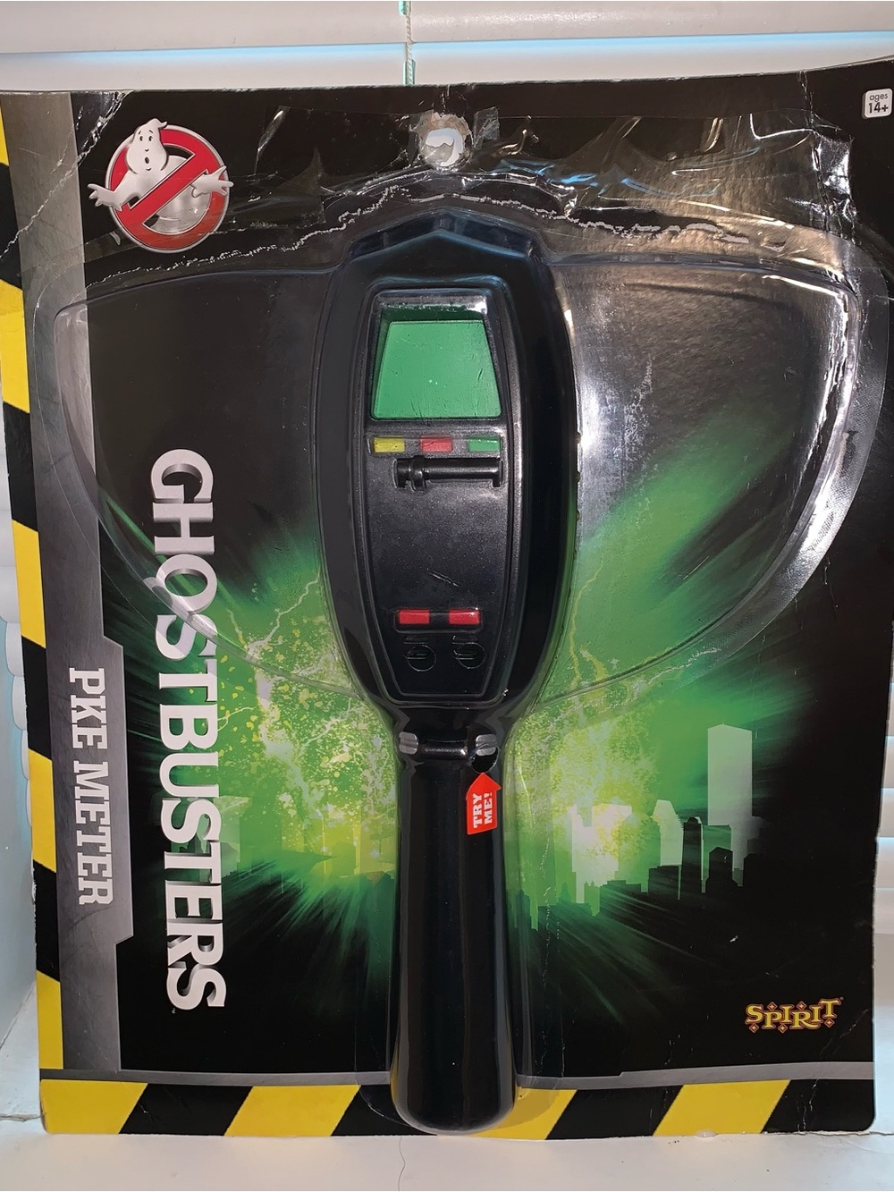 Spirit Ghostbusters Handheld Ghost Detector in Black and Green
